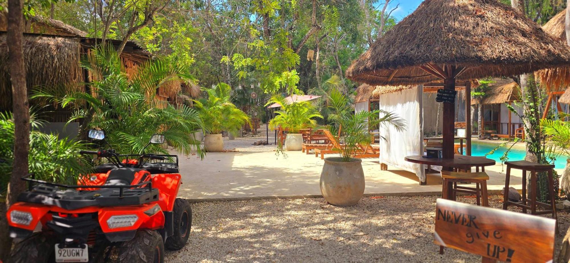 Hotel Kin Tulum Jungle Deluxe Eksteriør bilde